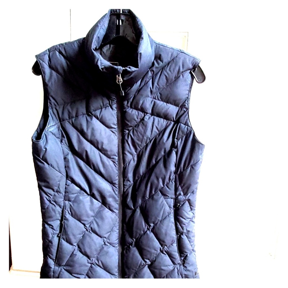 Black down vest